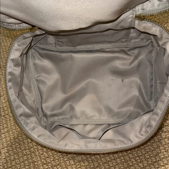 Trish McEvoy light taupe Double-Zip Cosmetic Bag - Picture 10 of 10